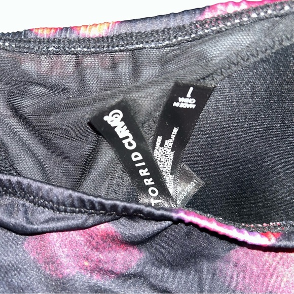 Torrid Black and Red Bandeau Intimates - Picture 5 of 6